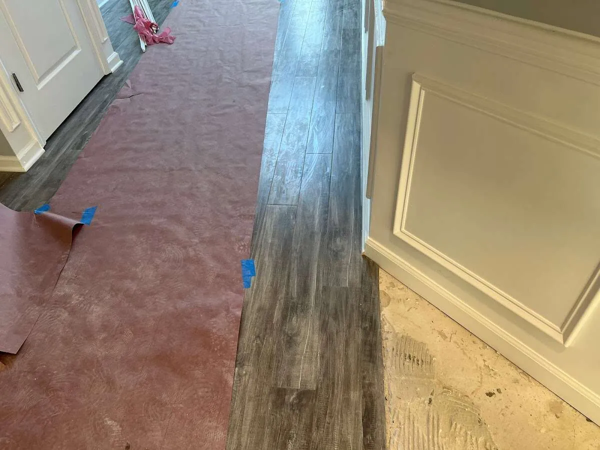 Completed marble shower restoration in Spokane